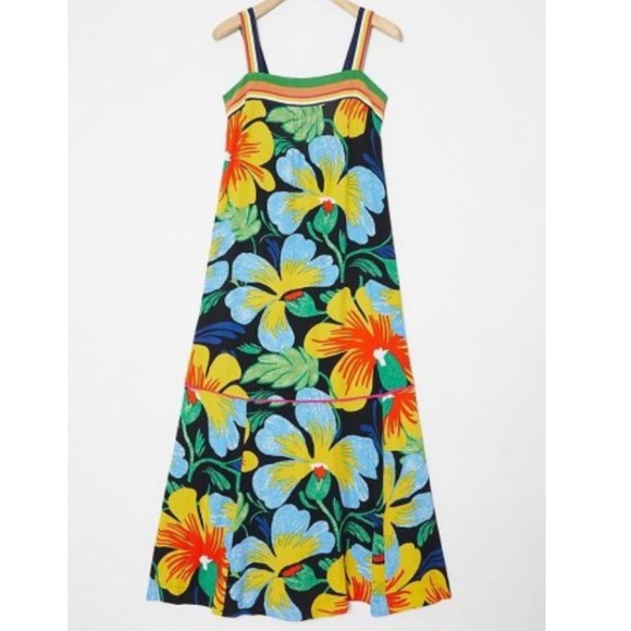 NWT Maeve floral maxi dress anthro - Picture 4 of 10